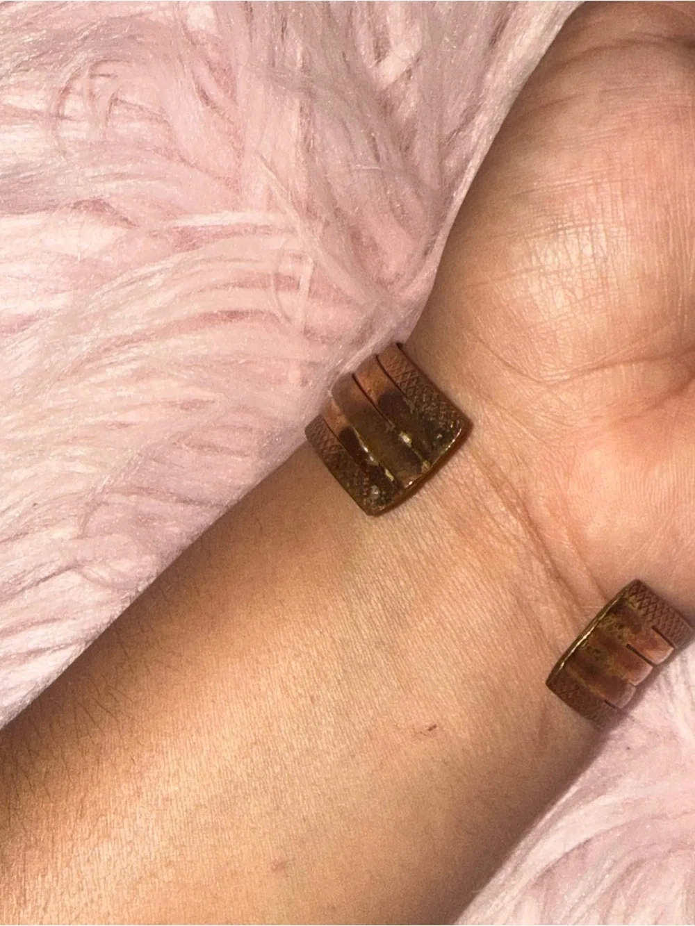 Real copper bracelet